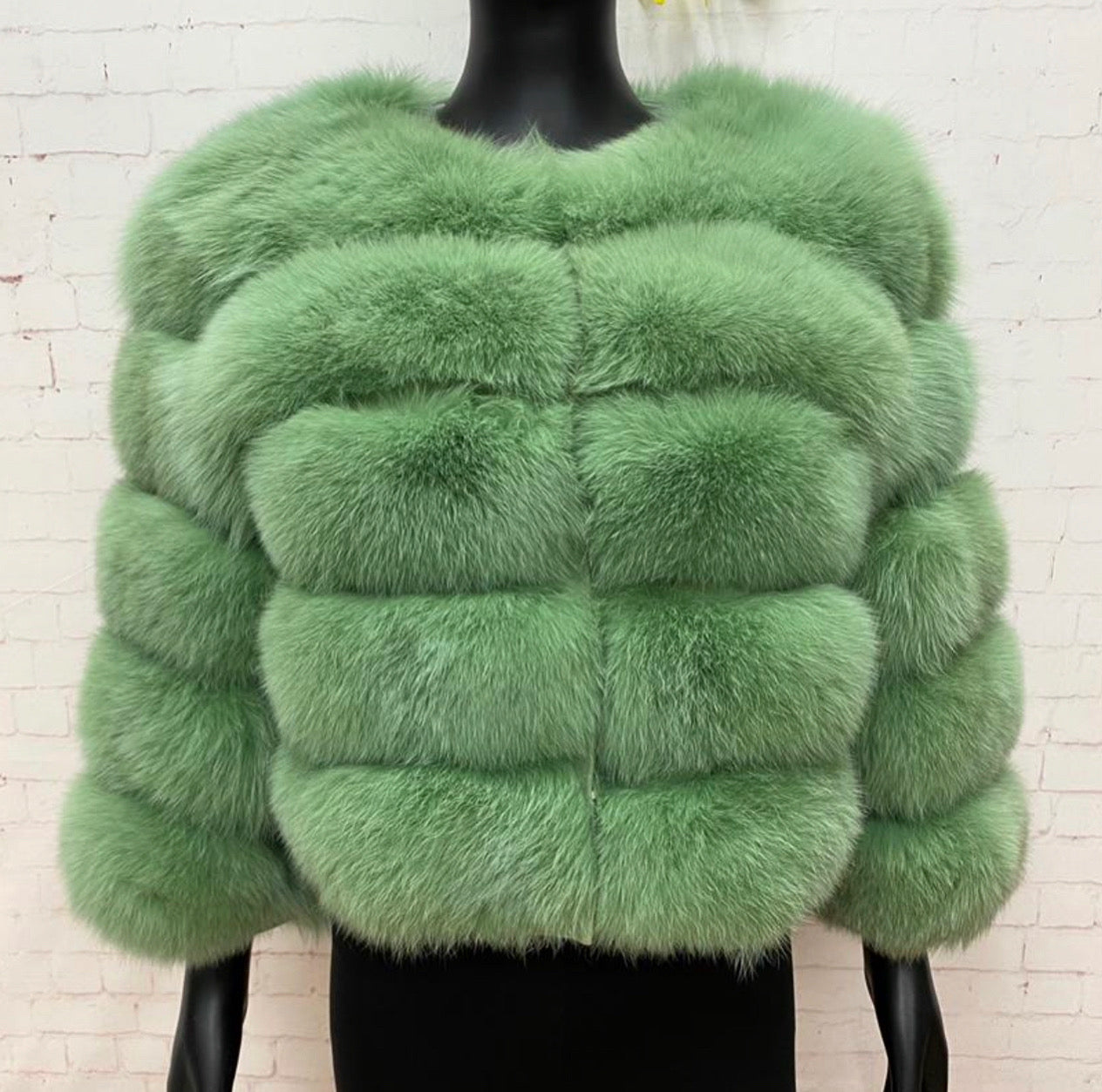 Luxury 5 Ring Fox Fur Coat