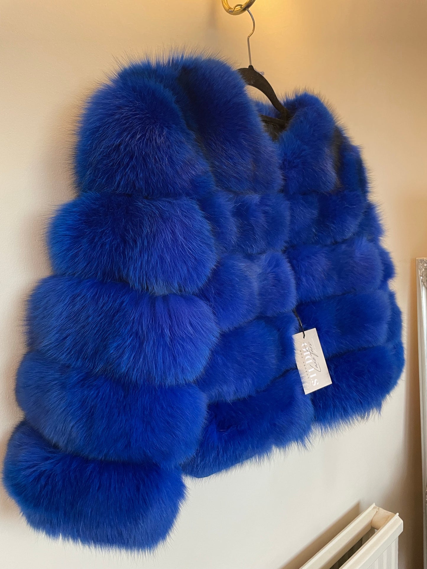 Luxury 5 Ring Fox Fur Coat