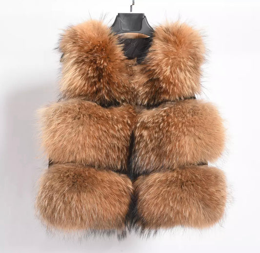 Raccoon Fur Gilet